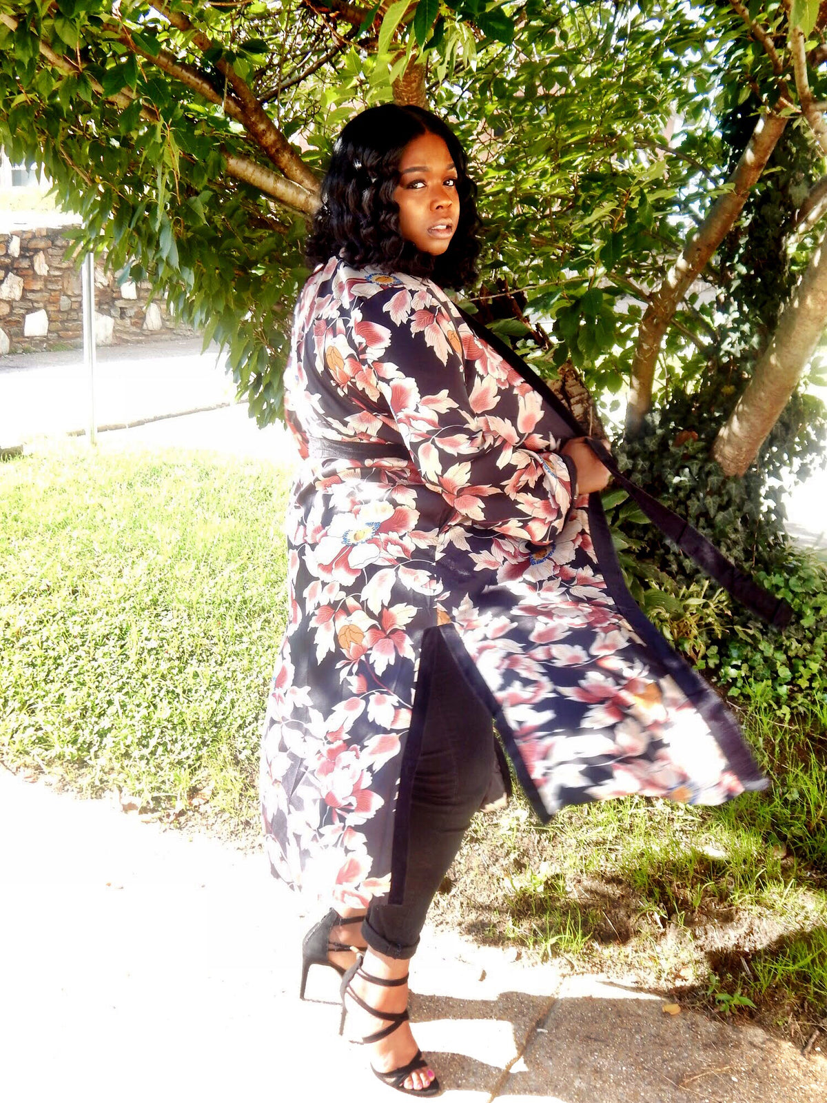 Floral Kimono - Comrade Shop